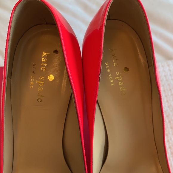 Kate Spade Neon Hot Pink Stiletto 7 - Picture 5 of 5